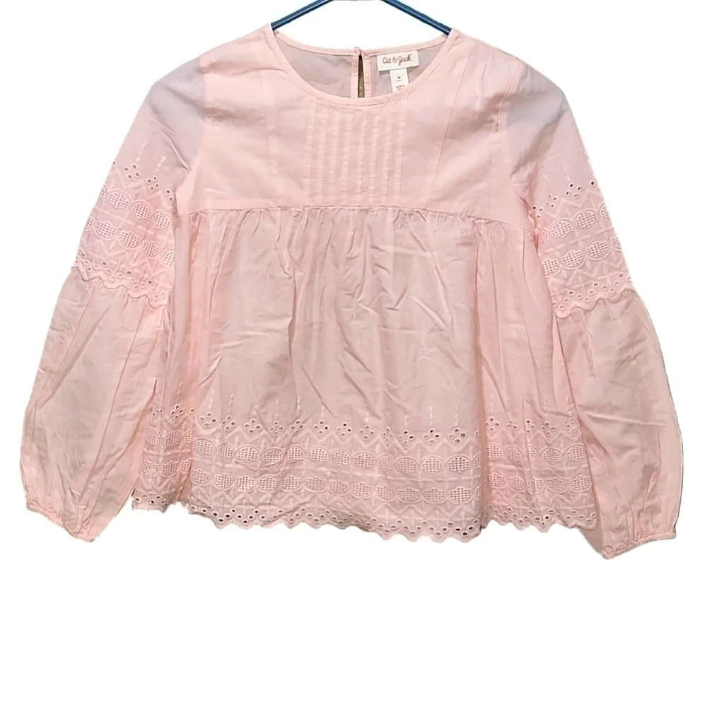 5/$25 Cat & Jack size medium Pink top NWT